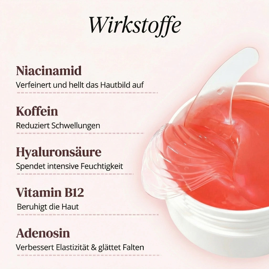 Neutra Glow™ Peptid-Kollagen Hydrogel-Augenpads