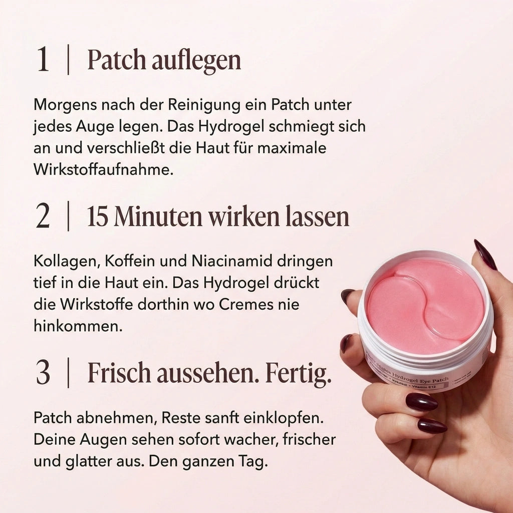 Neutra Glow™ Peptid-Kollagen Hydrogel-Augenpads