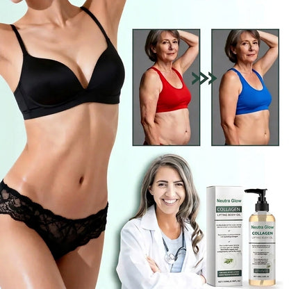 NeutraGlow™ Kollagenöl | Strafft und hebt schlaffe Haut innerhalb von 24 Stunden um 98 % an